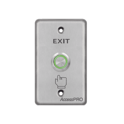 Botón de Aro Iluminado Color Verde/ IP65 / Diseño Elegante / NO,COM,NC