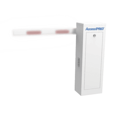 Barrera Vehicular Izquierda / Soporta brazo Telescópico de hasta 6 metros / Tiempo de Apertura 6 segundos