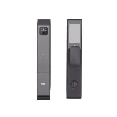 Cerradura Autónoma Inteligente / Autentificación Biométrica de Rostro y Huella / Teclado Para Acceso con Código PIN / Control Mediante APP / Batería de Larga Duración Recargable