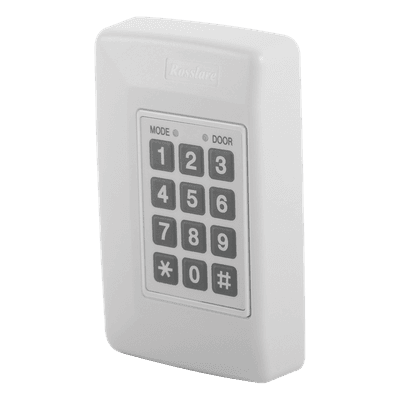 Controlador de Acceso / 1 Puerta / Expansible a 8 Puertas / 2,400 Usuarios / RS-485 / 2,000 Eventos / 3.3 x 5.3 x 1.2 pulgadas