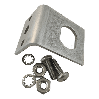 Kit Adaptador Brida a Mamparo / Conector Tipo N / Acero Inoxidable / 1.50' (38.1mm) x 0.94' (23.88mm) / Espesor 0.38' (9.65mm) / Tolerancia ±1/32'