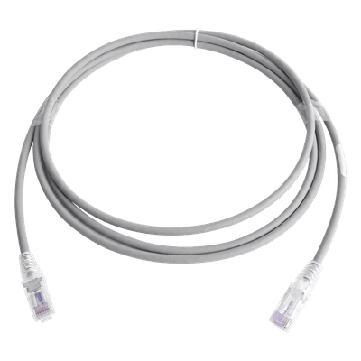 Patch Cord Cat6 UTP / CM/LS0H / 2.13 m (7 ft) / Gris / Versión Bulk