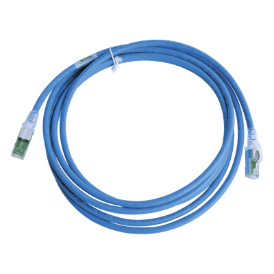 Patch Cord Cat6A S/FTP / CM/LS0H / 3.05 m (10 ft) / 26 AWG / Ultra Delgado / Bulk