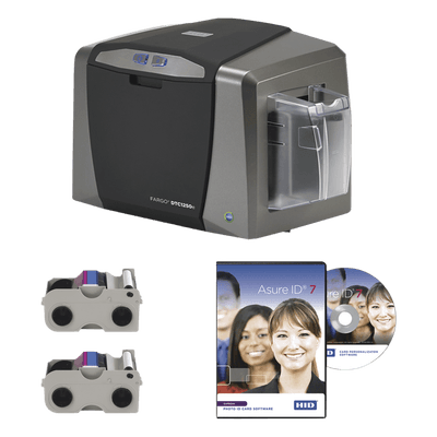 Impresora de Tarjetas PVC / Sublimación y Resina Térmica / 300 dpi / Una Cara / USB / Bandeja 100/30 Tarjetas