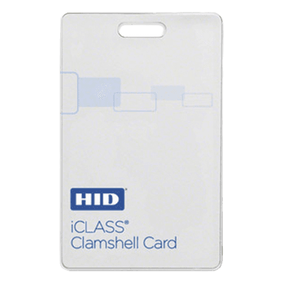 Tarjeta de Proximidad iClass / 2 kbit Memoria / Formato H10301 26-bit / Código de Sitio 0-255 / Numeración 0-65535 / Diseño Clamshell