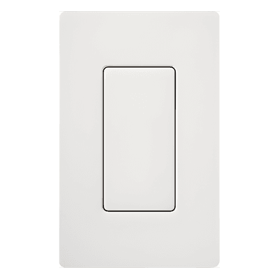 Inserto Ciego para Placa de Pared / Instalación a Presión / 2 a 6 Espacios / Blanco Brillante