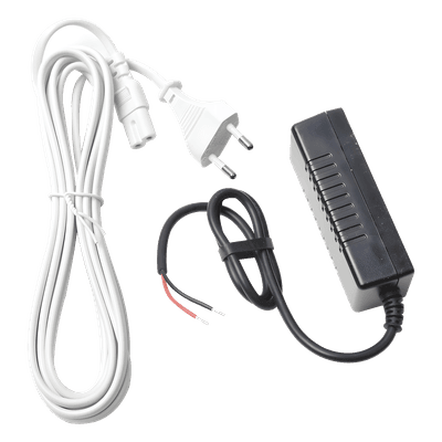 Adaptador de Corriente / Tipo Cargador de Pared / Salida a Conductores Pelados / Para Panel de Alarma