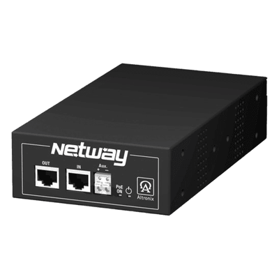 Inyector Midspan / 1 Puerto / Hi-PoE 60W / 802.3af/at / 56VDC Clase 2 / -30°C a 50°C / 1.0 kg