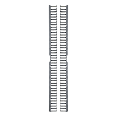 Kit de Soportes para Administración de Cable / 42 UR / Profundidad 142 mm (5.6 ft) / Altura 1734.7 mm (68.29 ft) / Carga Estática 1,360 kg / Puerta Frontal 69% Eficiencia de Flujo