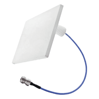 Antena DAS rectangular multibanda / 698-3800 MHz / Low PIM -156 dBc / Omnidireccional / 180.3x117.2x7.6 mm (0.59x0.38x0.025 ft)