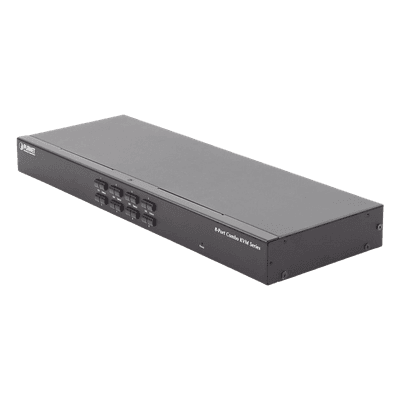 Switch Para Monitor KVM de 8 Puertos VGA, Permite el Acceso y Controla Hasta 8 Computadoras Desde Una Sola Consola (Teclado, Ratón y Monitor).