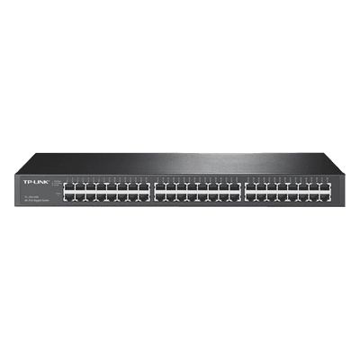 Switch / 48 Puertos Gigabit / 10/100/1000 Mbps / Green Ethernet / Rack o Escritorio