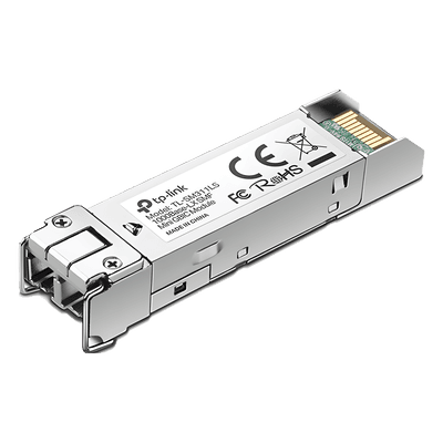 Transceptor mini-GBIC SFP / Duplex Monomodo 1GBase / 10 km / 32.8 pies / Conector LC