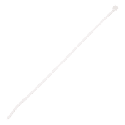 Cincho de Nylon / 290 mm (11.4 in) x 3.7 mm / Sección Transversal Intermedia / 40 lb (178 N) / 1000 Piezas / Plenum