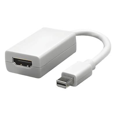 Adaptador Mini DisplayPort a HDMI / Soporta Resolución 1080p (Full HD)