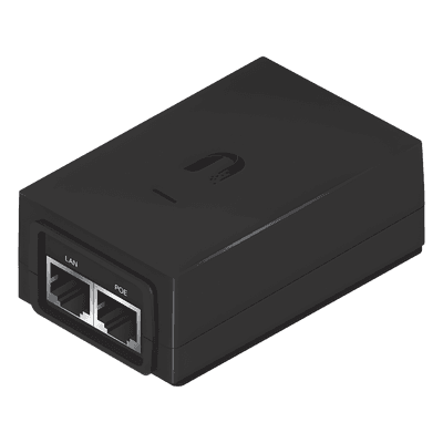 Adaptador PoE / 48 VDC / 0.5 A / Fast Ethernet 10/100 Mbps / 2 Pares / 0 a 40°C
