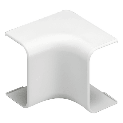 Esquinero interior / Canaleta LD3 / ABS / UL94V-0 FT4 / 0 a 50°C / Blanco Mate