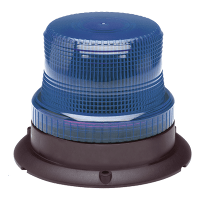 Mini Burbuja LED / 3 LEDs Ultra Brillantes / 12-80 VCC / Destello 75 FPM / SAE J845 Clase III / Policarbonato Resistente a Impactos / 5.1" x 3.9"