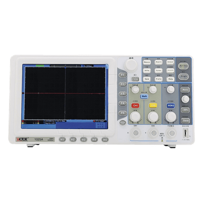 Osciloscopio Análogo de Mesa / 2 Canales + 1 Externo / 30 MHz / 250 MS/s / Pantalla LCD 8' / USB 2.0 y LAN