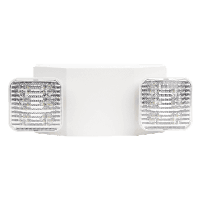 Luz LED de Emergencia / Doble LED 1W / 150 Lúmenes / Voltaje Universal 127-277 VAC / Autonomía 90 min / UL 5VA