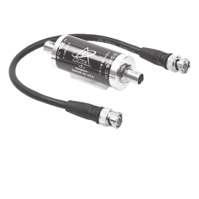 Protector Coaxial BNC / 20,000 A / 75 Ohms / 0-10 MHz / Cámaras Analógicas y PTZ