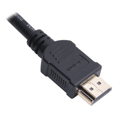 Cable HDMI de 1.8 Metros (5.91 Pies) (High Speed) / Resolución 4K / Soporta Canal de Retorno de Audio (ARC)/ Soporta 3D / Blindado para Reducir Interferencia / Chapado en Oro / Alta Resistencia y Durabilidad