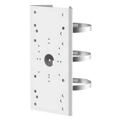 Montaje para Poste / Ajustable 67-127 mm / Acero Inoxidable / Carga 10 kg / 5' × 1.81' × 9.84'