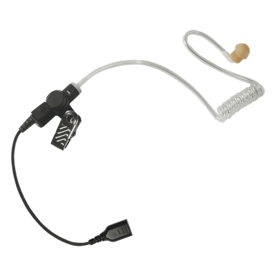 Auricular de Tubo Acústico / Cable de Fibra Trenzada / Conector SNAP Tipo Mirage / Inserto Auditivo Rosa