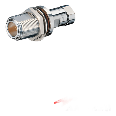 Conector N Hembra Chasis / Auto-sujetado / Cable FSJ150A y RADIAX RXL1-1RN / 1/4" (0.82 pies)