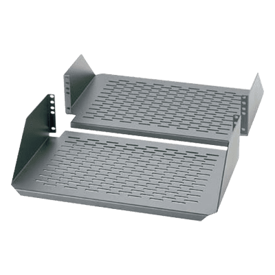 Charola para Rack 19in / Ventilada / 3UR / 136 kg (300 lbs) / Aluminio / 635 mm (25.0') de Profundidad