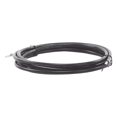 Cable para Controlador de Energía Solar / 3.0 m (9.84 ft) / 8 AWG / Terminal de Ojo / Negro