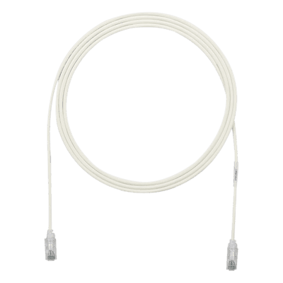 Cable de Parcheo Cat6 / UTP 28AWG / 3.8 mm / 2.13 m (7 ft) / CM/LSZH / Gris