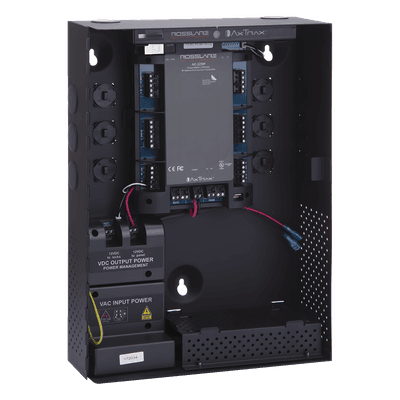 Controlador de Acceso IP / 2 Puertas Expandible a 4 / 20,000 Usuarios / 30,000 Eventos / TCP-IP / Gabinete con LED y Fuente