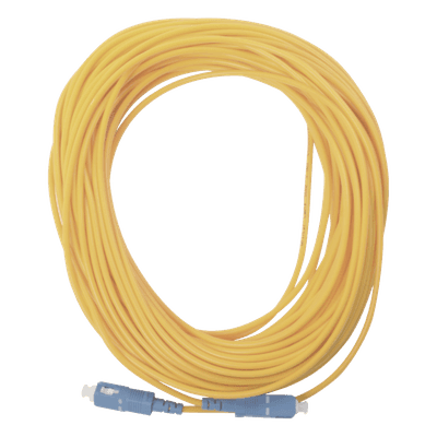 Jumper de Fibra Óptica / Monomodo G.652D / Simplex / SC/UPC / 20 m (65.6 ft) / Forro 3 mm