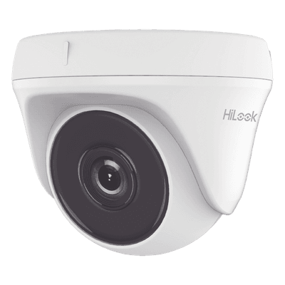 Turret TURBOHD 1 Megapixel (720p) / Gran Angular / Angulo de visión 92° / Lente 2.8 mm / 20 mts IR EXIR / 4 Tecnologías (TVI / AHD / CVI / CVBS) / Uso en Interior / dWDR
