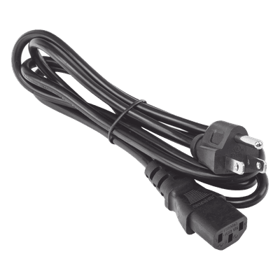 Cable de Alimentación Eléctrica para 120-240 Vca | 1.8 Metros (5.91 Pies)