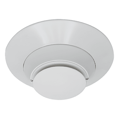 Detector de Humo Direccionable / Cámara Óptica Mejorada / Sensibilidad Programable / Monitoreo Continuo / Compatible NDR / Diseño Blanco