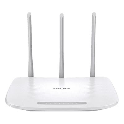 Router Inalámbrico / 300 Mbps / 2.4 GHz / 3 Antenas 5 dBi / 4 Puertos LAN 10/100 Mbps / IPv6 / WISP