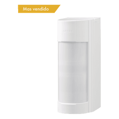 Detector de Movimiento Exterior / Inalámbrico / IP55 / PIR + Microondas / 12 m (39.4 ft) / 90° / SMDA
