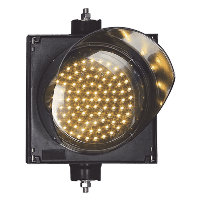 Semáforo LED / Ámbar 500 cd / 90 LEDs / 30° Ángulo de Visión / 6 W / Hermético