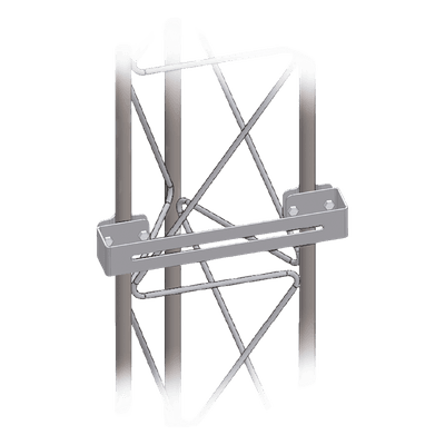 Herraje Multipropósito para Torre / Acero Galvanizado en Caliente / Compatible STZ30G / Soporte PTZ o Bullet / Incluye Abrazaderas