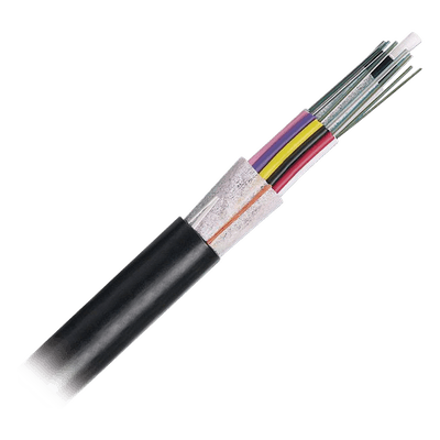 Cable de Fibra Óptica / 6 Hilos / Planta Externa / Dieléctrico / Monomodo OS2 / 0.40 pulgadas (10.16 mm)