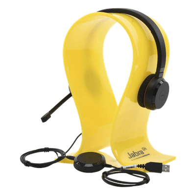 Auricular Profesional / Cancelación Pasiva de Ruido / Conexión USB y 3.5 mm / Micrófono con Cancelación de Ruido / Control de Llamadas con LED / Plug and Play