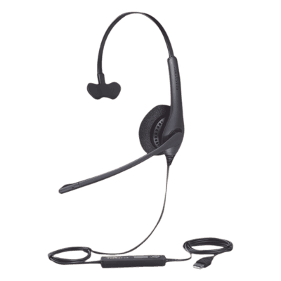 Jabra Biz 1500 Mono, auricular profesional con cancelación de ruido, con conexión USB (1553-0159)