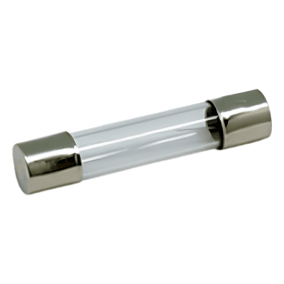 Fusible de cristal / 7.5 A / 250 VAC / 125 VDC / 1.25 x 0.25 pulg (31.75 x 6.35 mm)