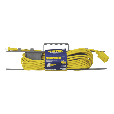 Extensión Eléctrica de Uso Rudo / 6 m (19.7 ft) / 127 VCA / 10 A / Calibre 16 AWG / Doble Aislamiento