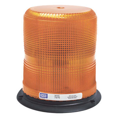 Baliza LED de Emergencia / SAE Clase I / Flash Pulse8 / 12-24 VDC / 120° Ángulo de Visión / IP Sellado