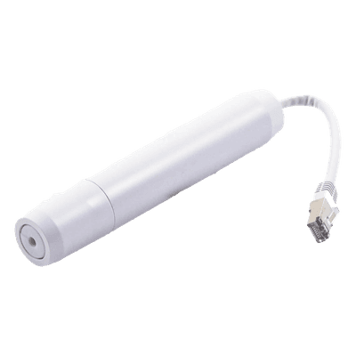Convertidor PoE 802.3af a 24V Pasivo / Gigabit / Blindaje ESD 15 kV / Exterior -30 a 70 °C / Cable 10 cm
