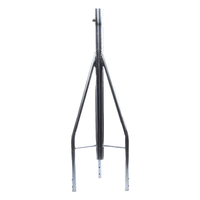 Tramo de Remate para Torre / Tubo Central 2' Calibre 18 / 3 Opresores para Pararrayo / Galvanizado por Inmersión en Caliente / Compatible con STZ-30G