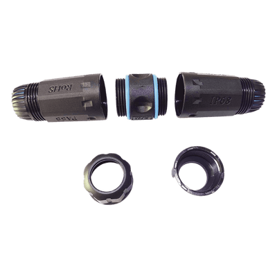 Acoplador RJ45 / Cat6 / IP68 / Resistente al Agua / Industrial